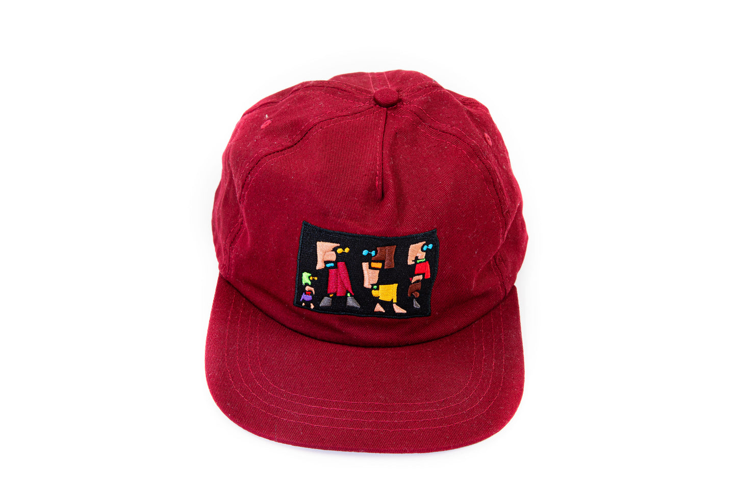 “Family Of Four” - 5 Panel Corduroy Snap Back Cap