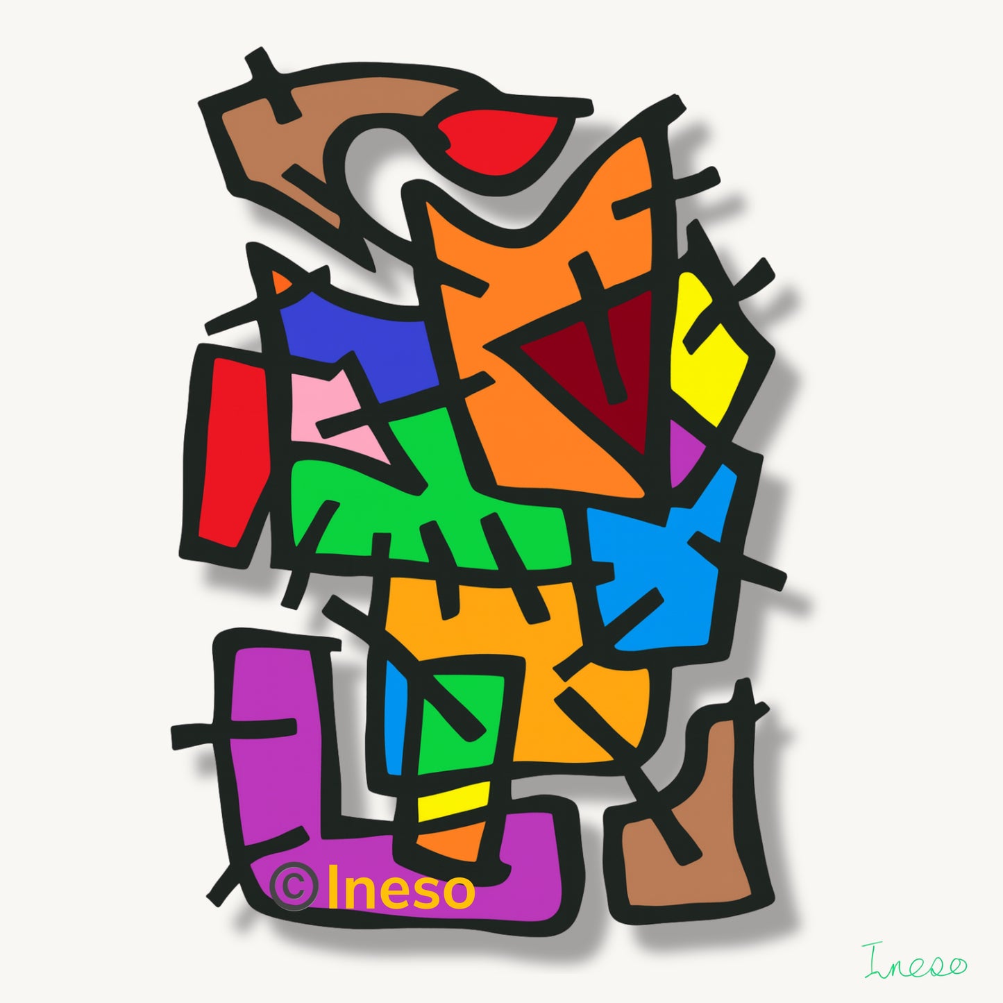 Another Man’s Poison, 40 x 40cm, 2022
