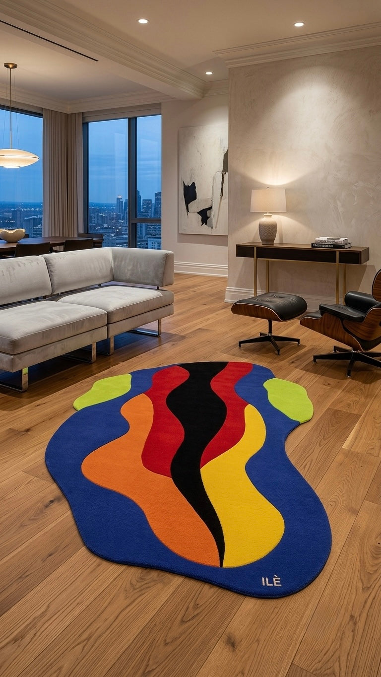 Rug: Lava Man, 150 x 95cm