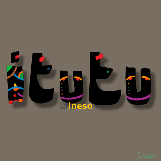 ITUTU, 40 x 40cm, 2024 (2 Variants)