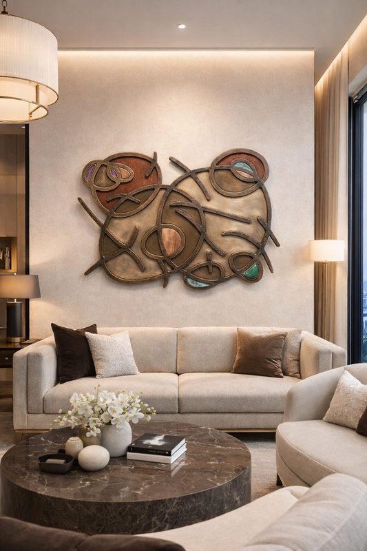 Abstract Pussy - 120cm x 90cm