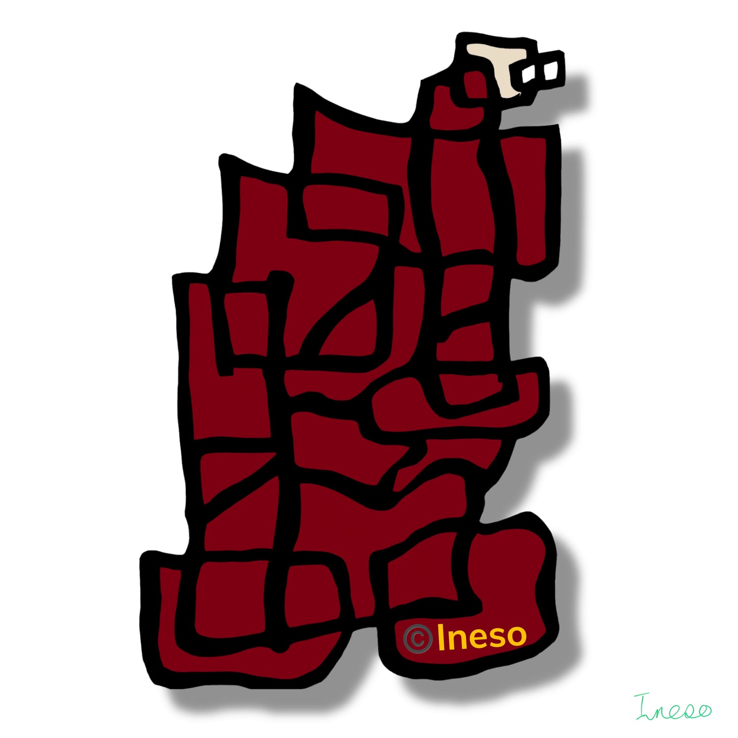 Tallest Kid in Class, 40 x 40cm, 2022 (2 Variants)
