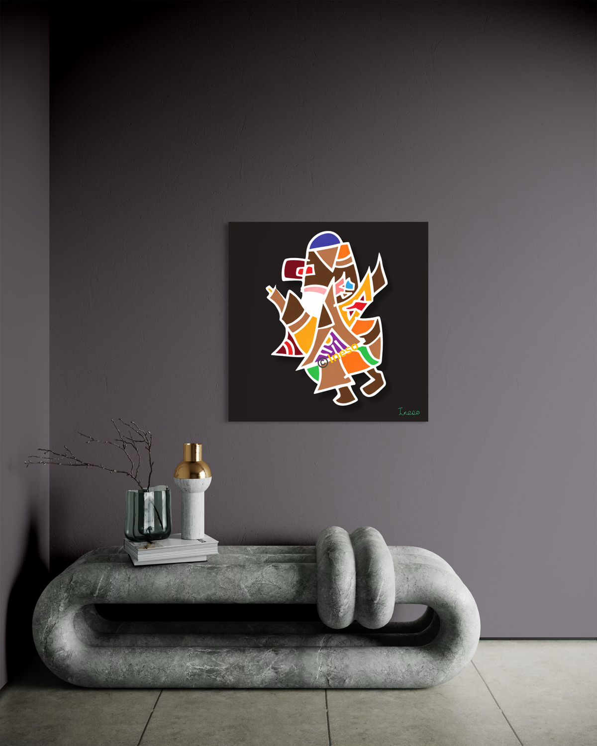 Olopa, 40 x 40cm, 2022 (3 Variants)