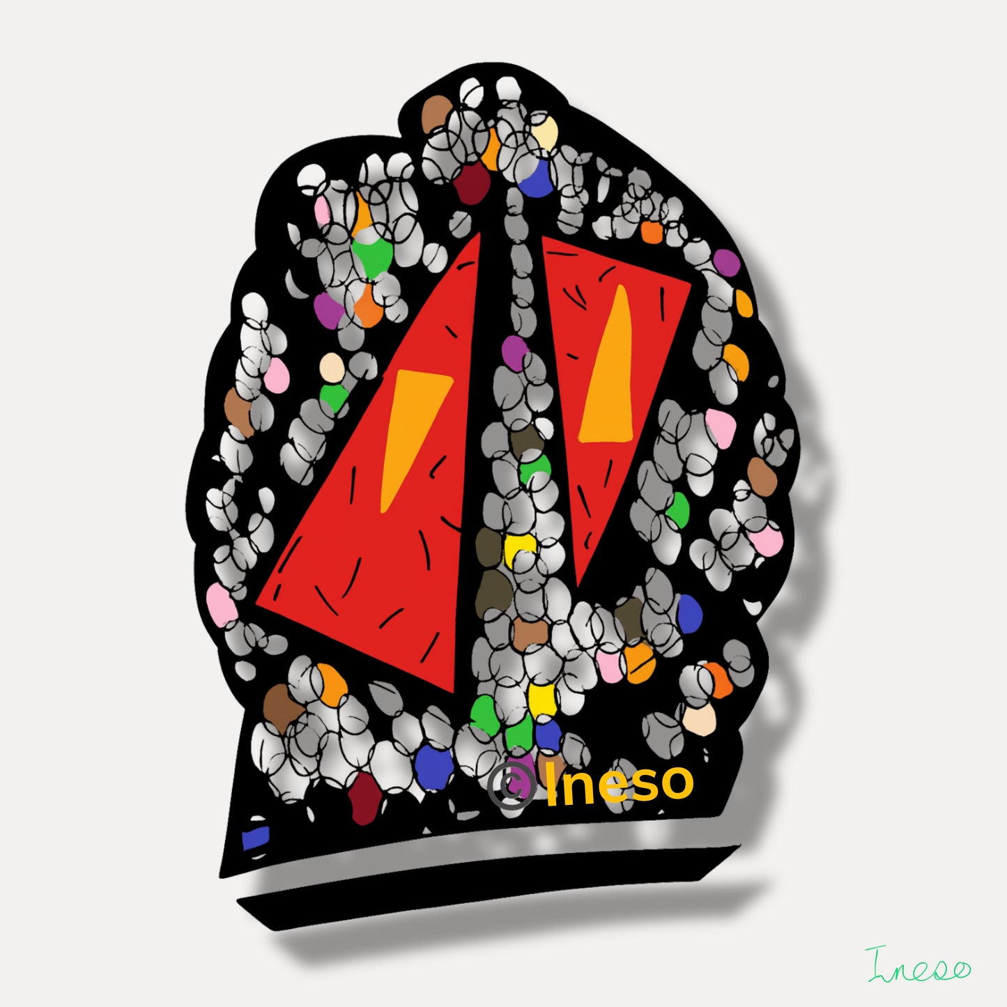 Hangover, 40 x 40cm, 2018