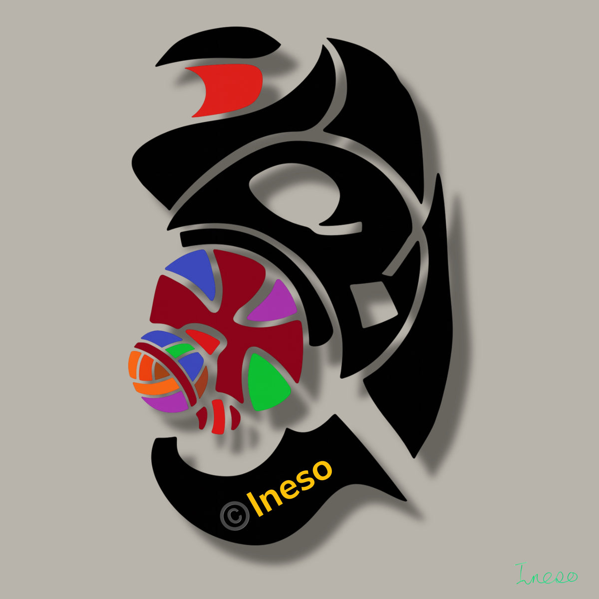 Ouch, 40 x 40cm, 2022
