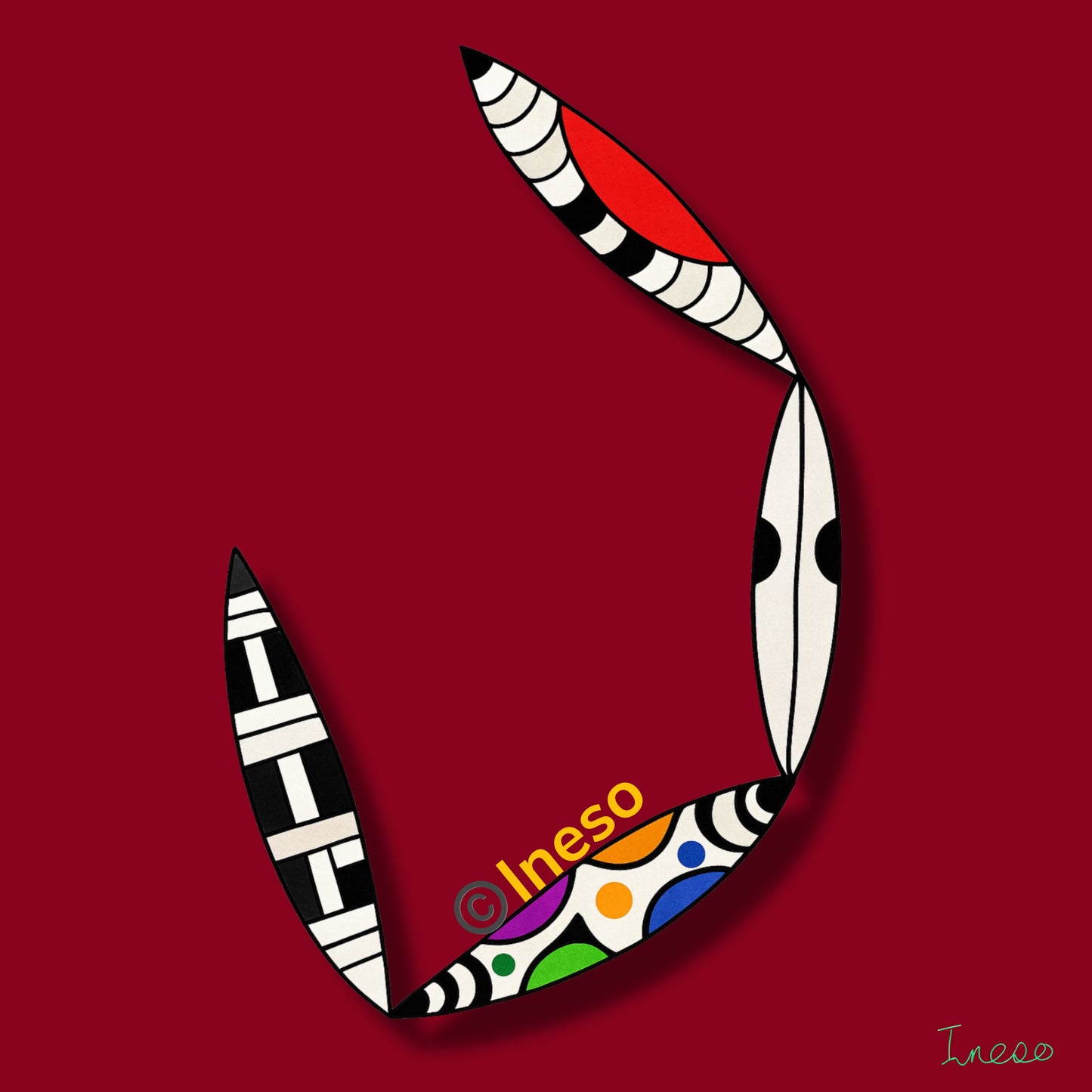 Bait, 40 x 40cm, 2025 (2 Variants)