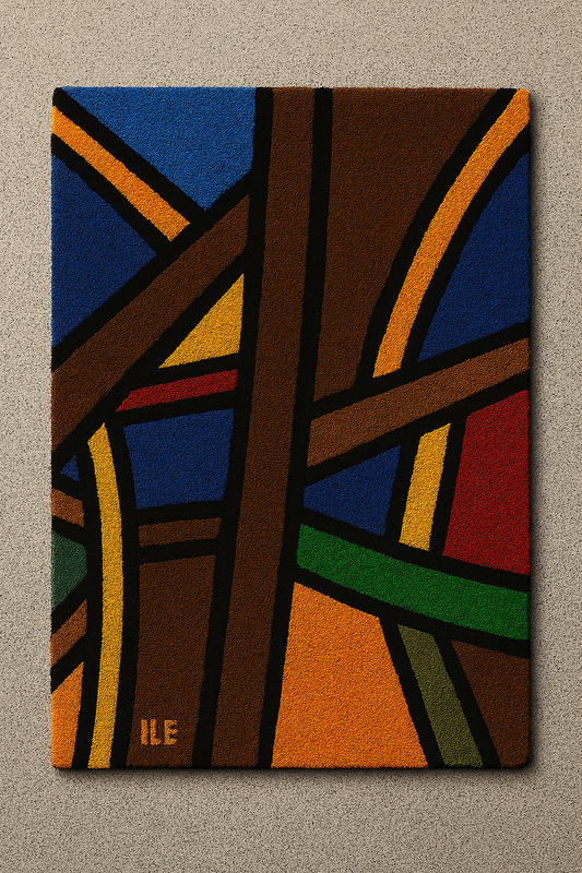 Rug: Find Your Path, 150 x 95cm