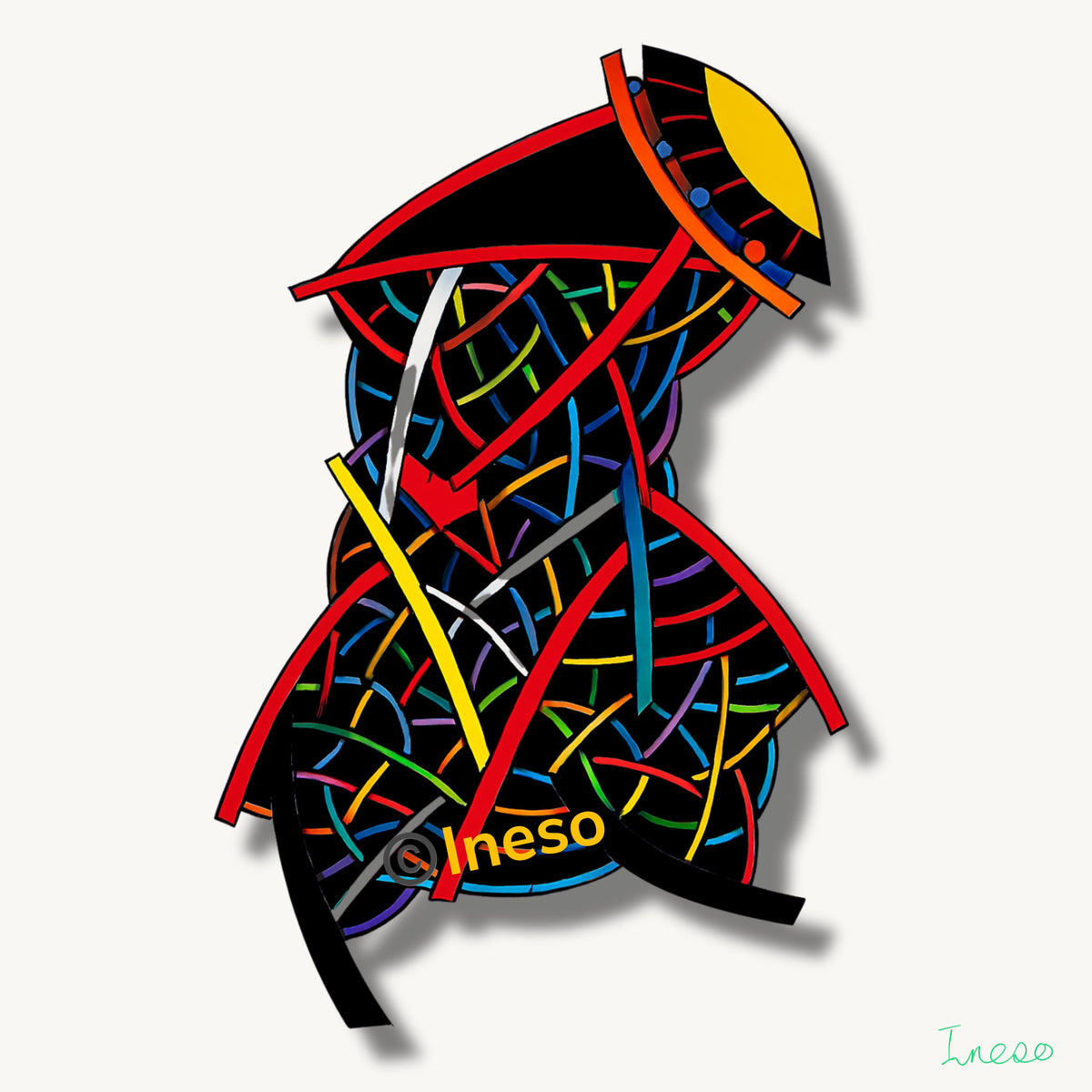 Ninja, 40 x 40cm, 2020