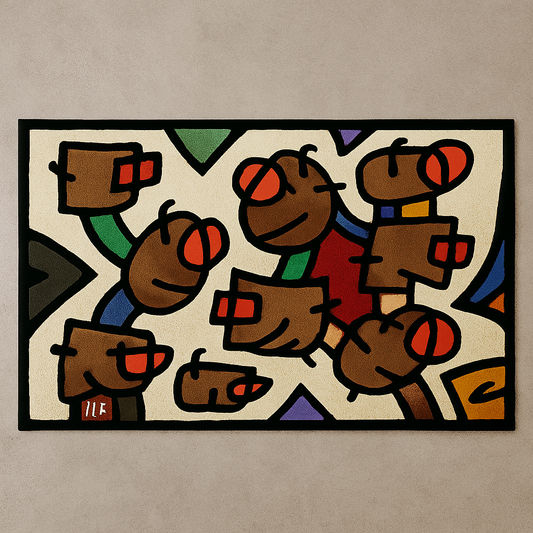 Rug: Everyone’s Got An Opinion, 95 x 140cm