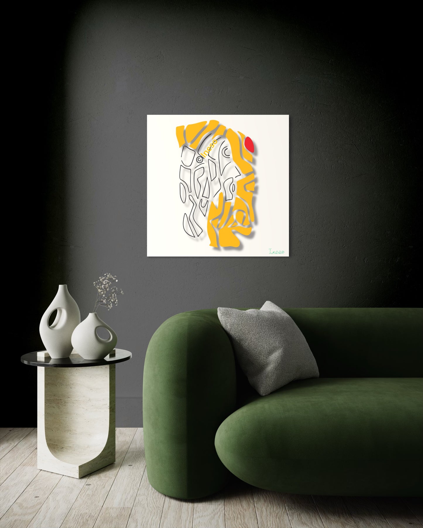 The Art Of Incompletion, 40 x 40cm, 2023 (2 Variants)