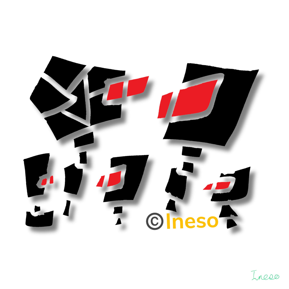 Family Unit, 40 x 40cm, 2023 (2 Variants)