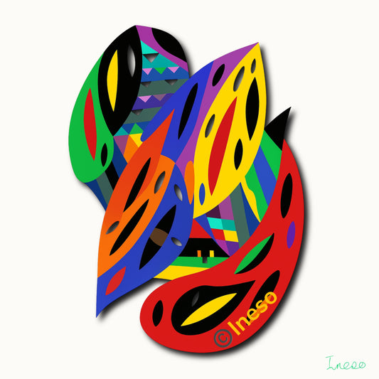 Symphony, 40 x 40cm, 2017