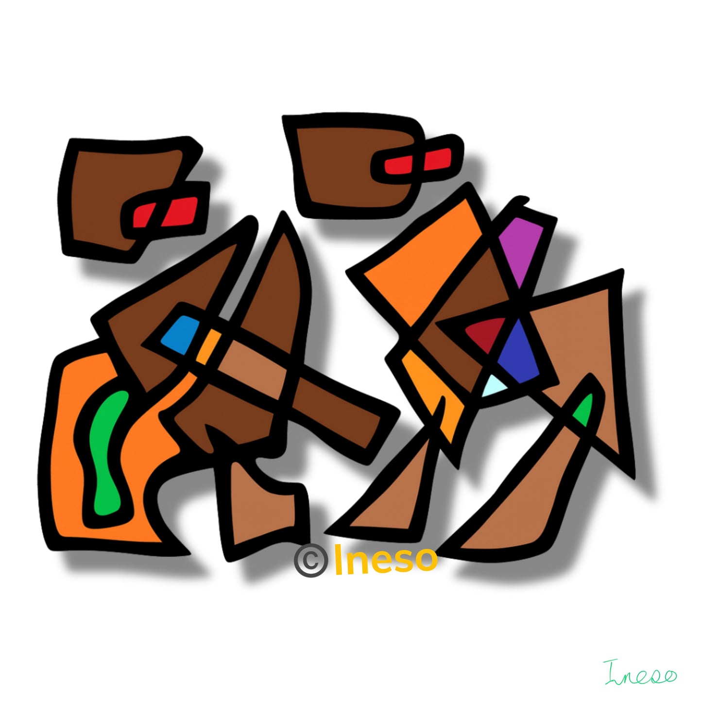 Nice Shoes! Thanks, 40 x 40cm, 2022