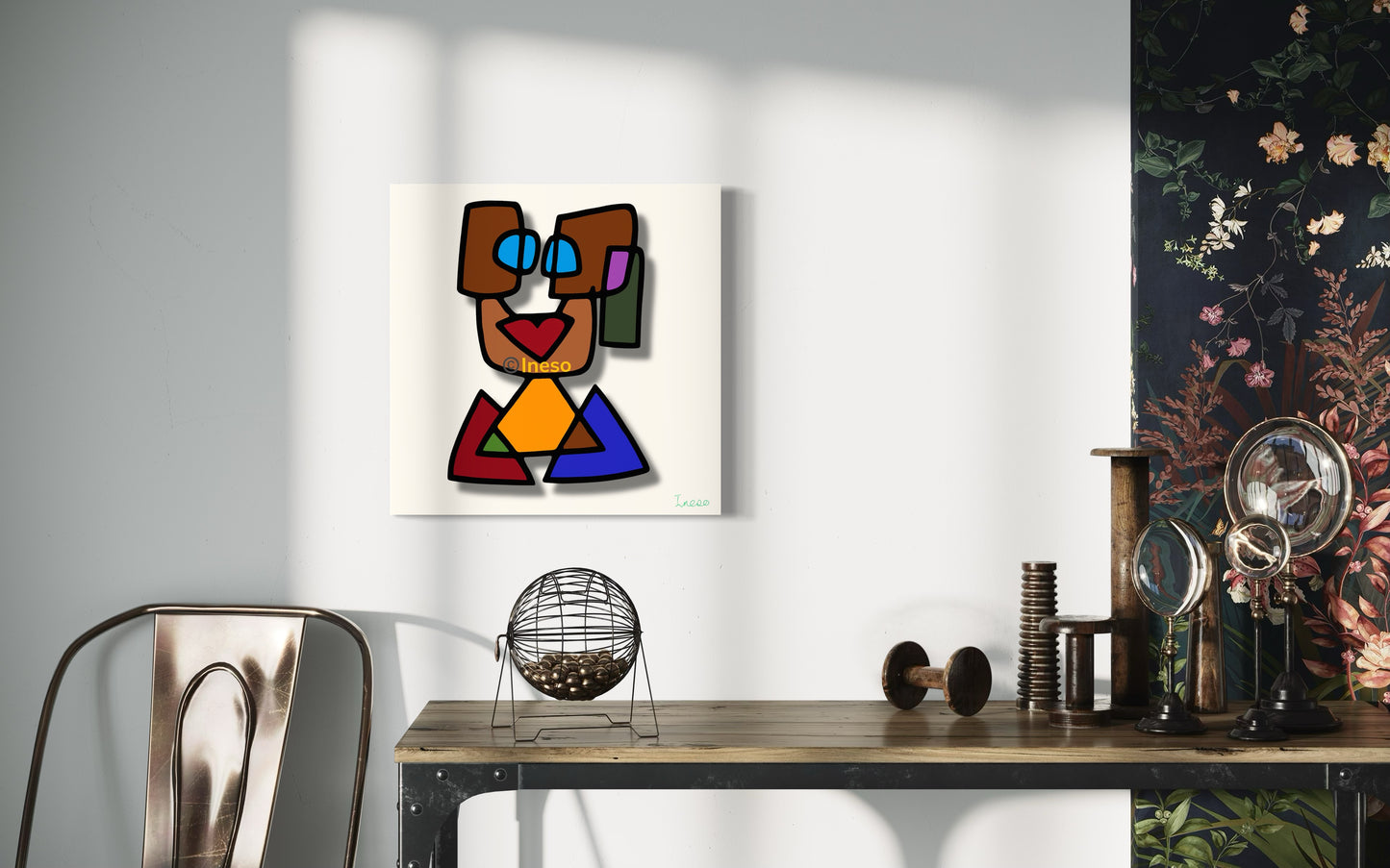 I Love You, 40 x 40cm, 2022 *Updated 2025 (2 Variants)
