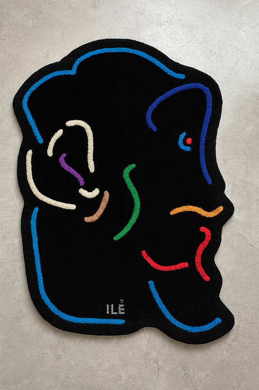 Rug: Mr Sophisticated, 140cm x 85cm & 1.2m Diameter (2 Variants)
