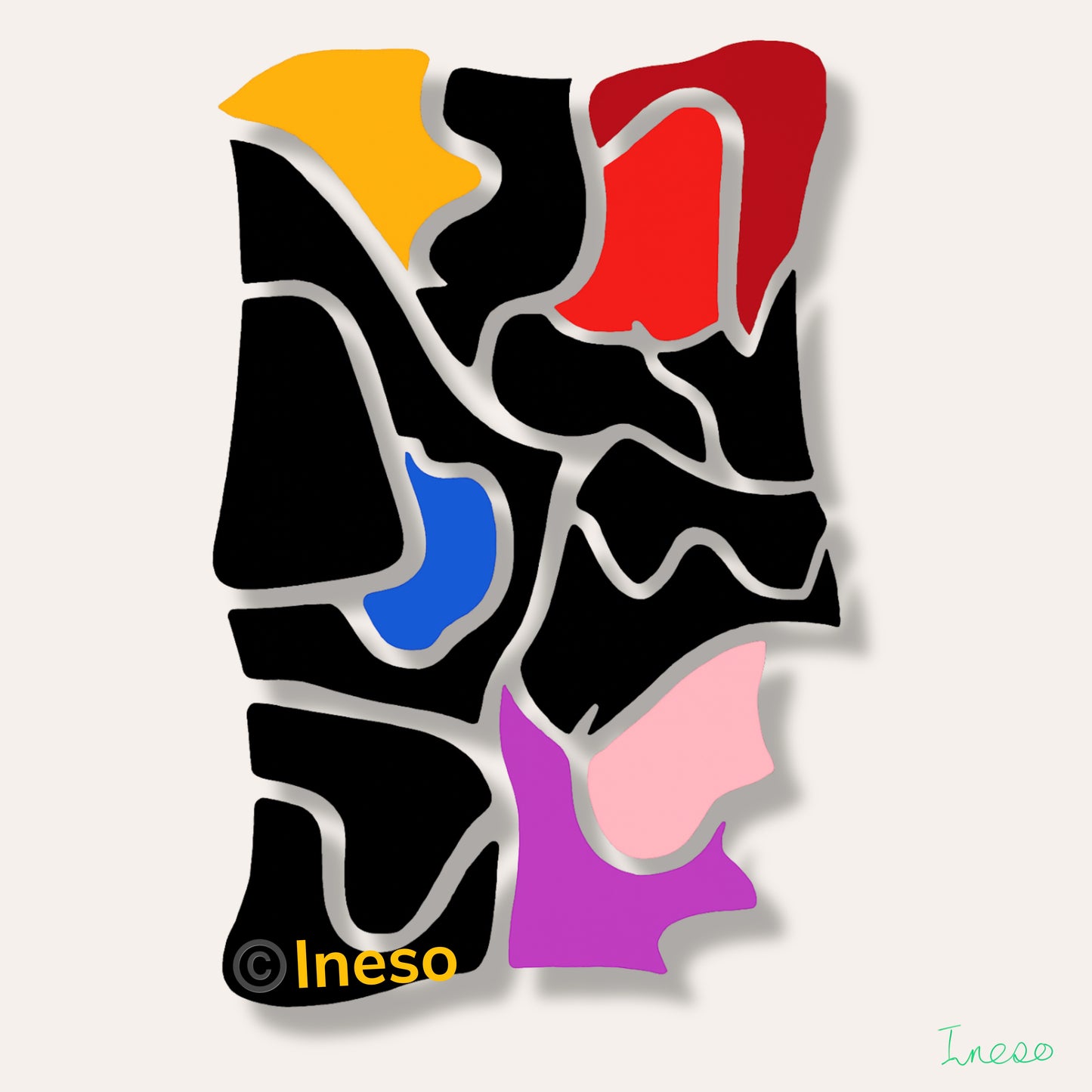 Though Guy, 40 x 40cm, 2023