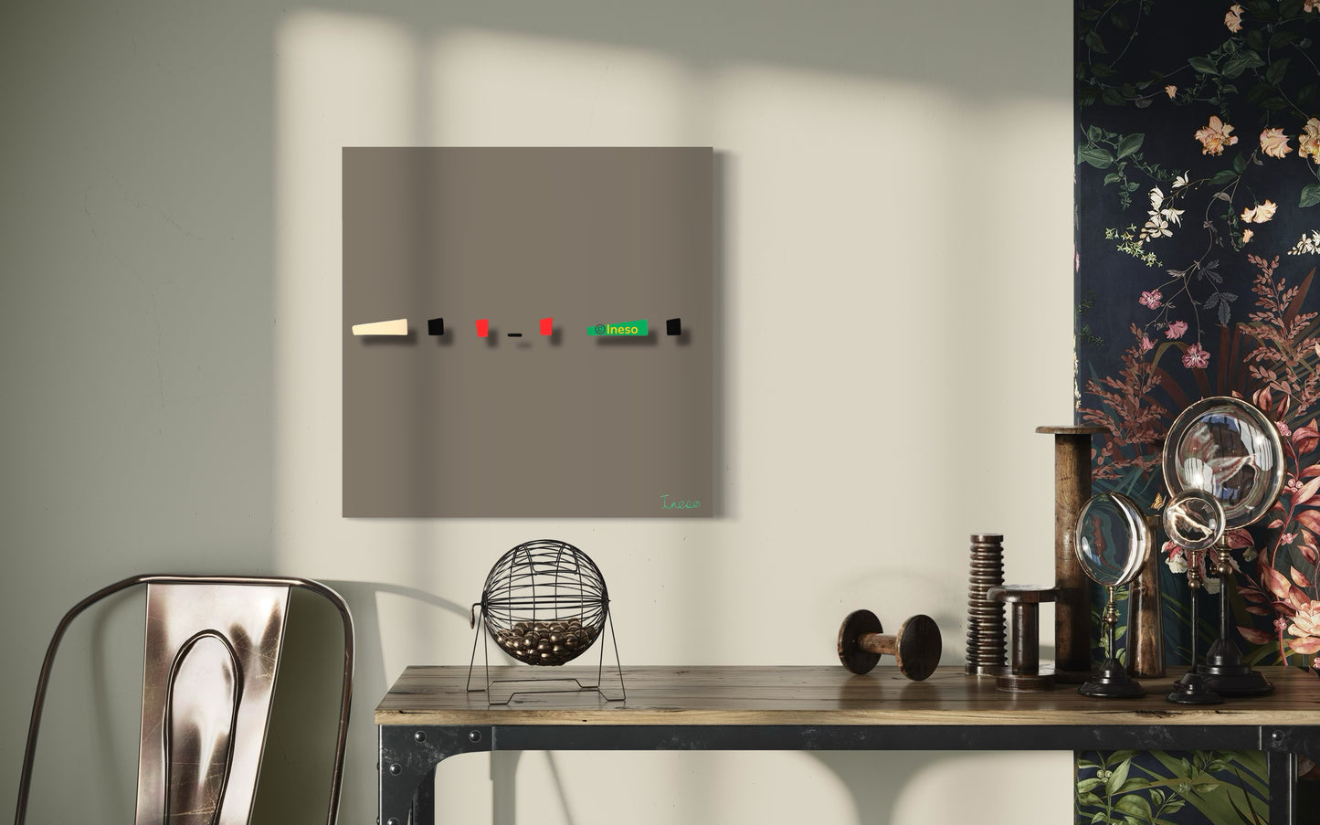 A Sequence Of Events, 40 x 40cm, 2025