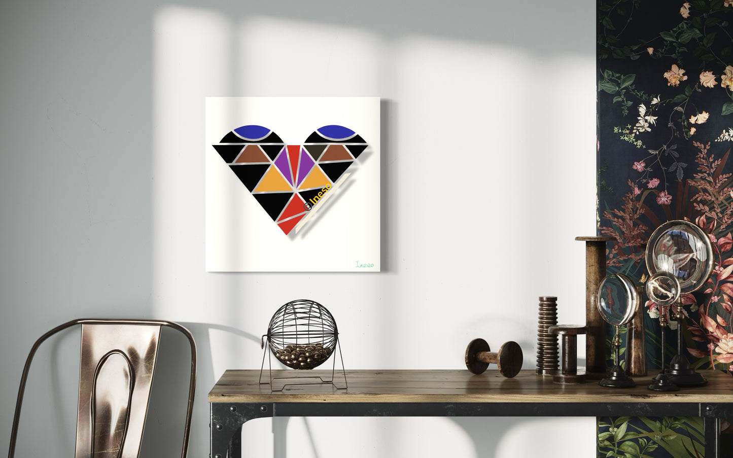 Love Wins, 40 x 40cm, 2024 (2 Variants)