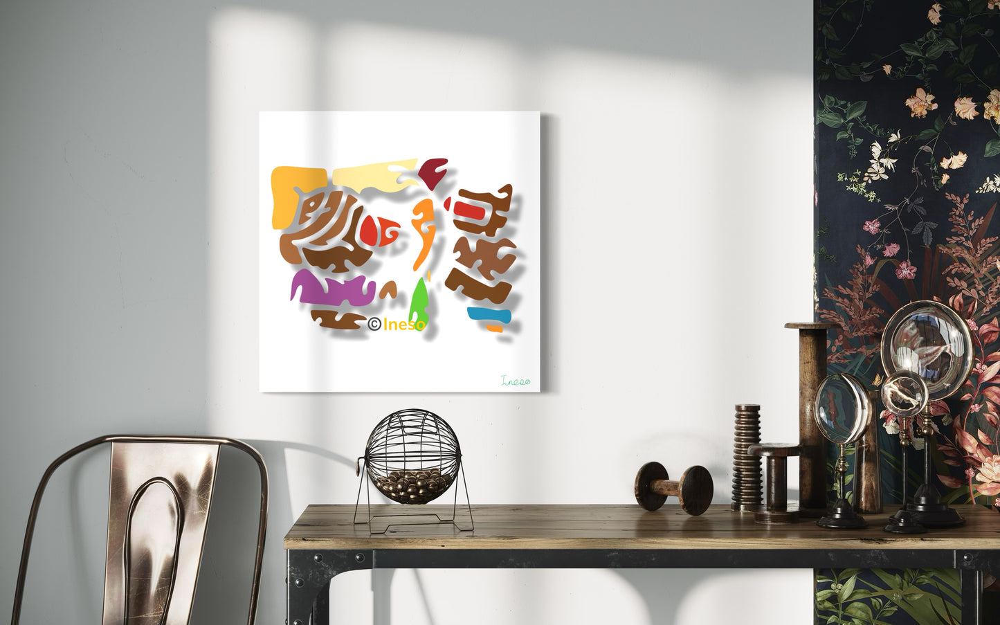 Don’t Let Anything Come Between Us, 40 x 40cm 2023 (2 Variants)