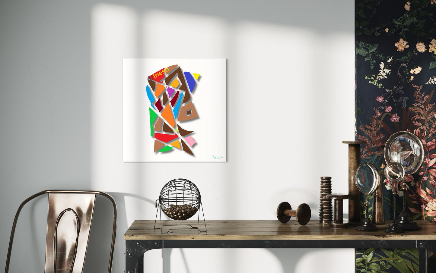 Taxman, 40 x 40cm, 2022 (2 Variants)
