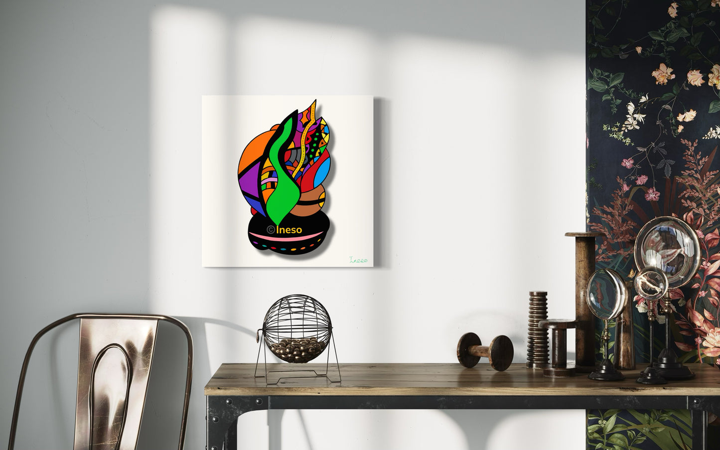 The Chief, 40 x 40cm, 2022