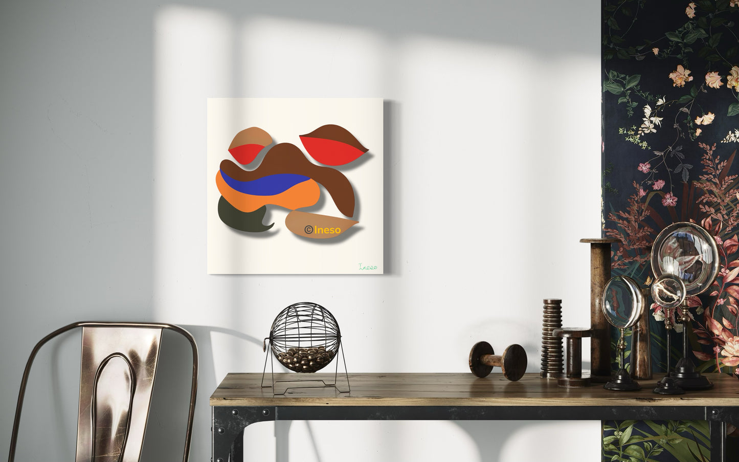Sleepy, 40 x 40cm, 2024