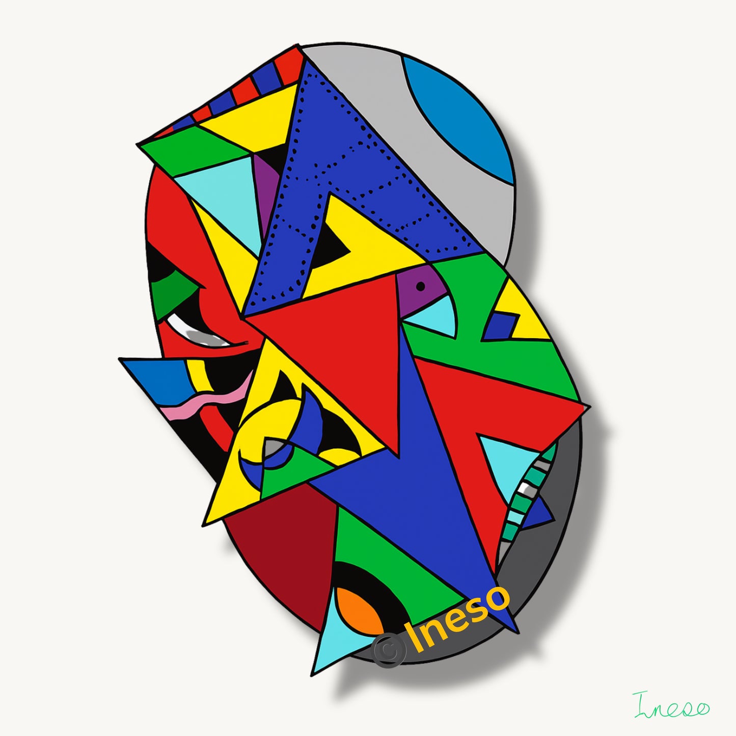 Bot, 40 x 40cm, 2017