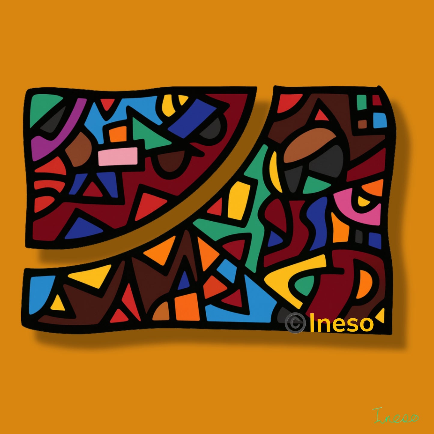 A Moment In Time, 40 x 40cm, 2022 (2 Variants)