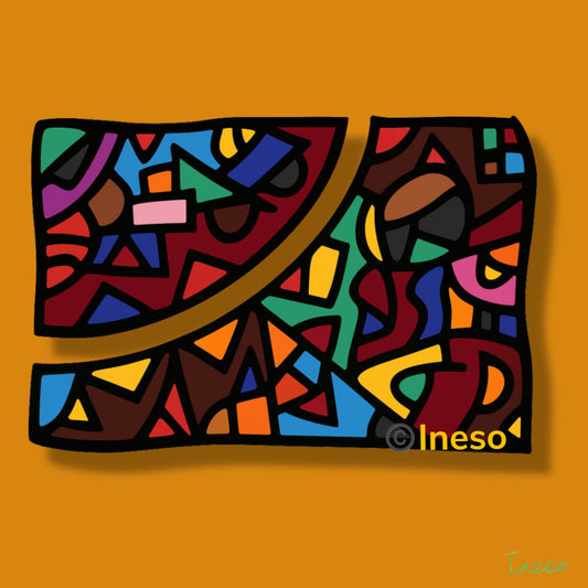 A Moment In Time, 40 x 40cm, 2022 (2 Variants)
