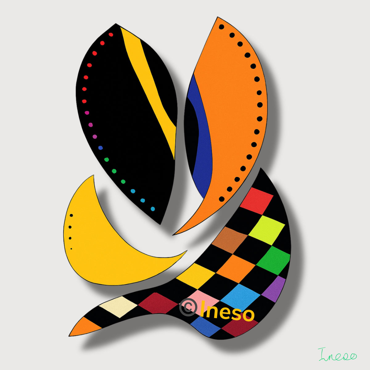 Dopey, 40 x 40cm, 2024
