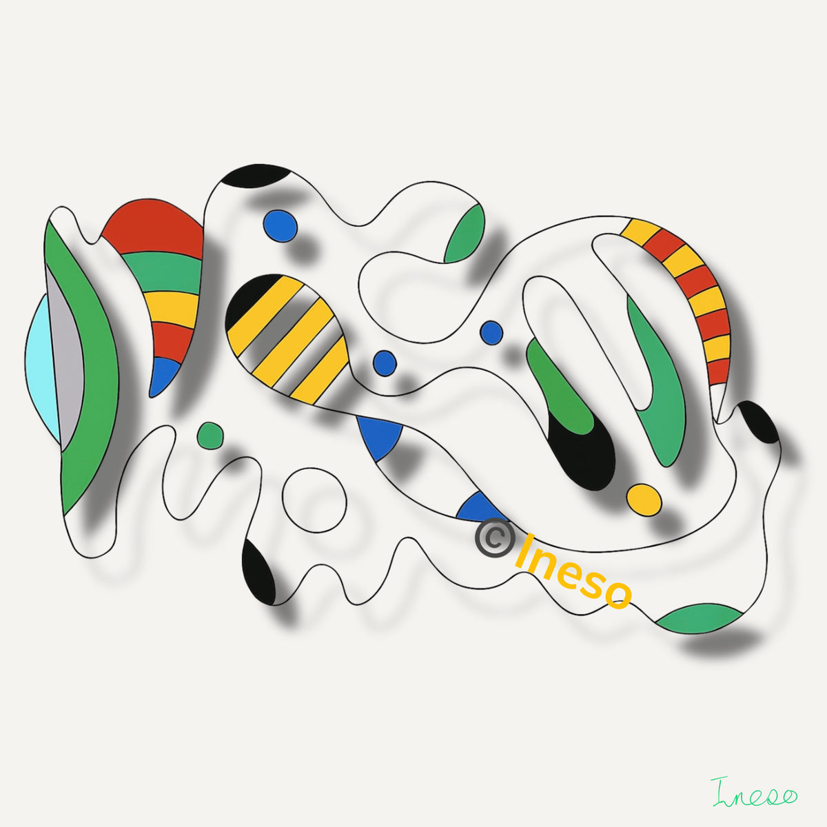 Something Else, 40 x 40cm, 2017 (2 Variants)