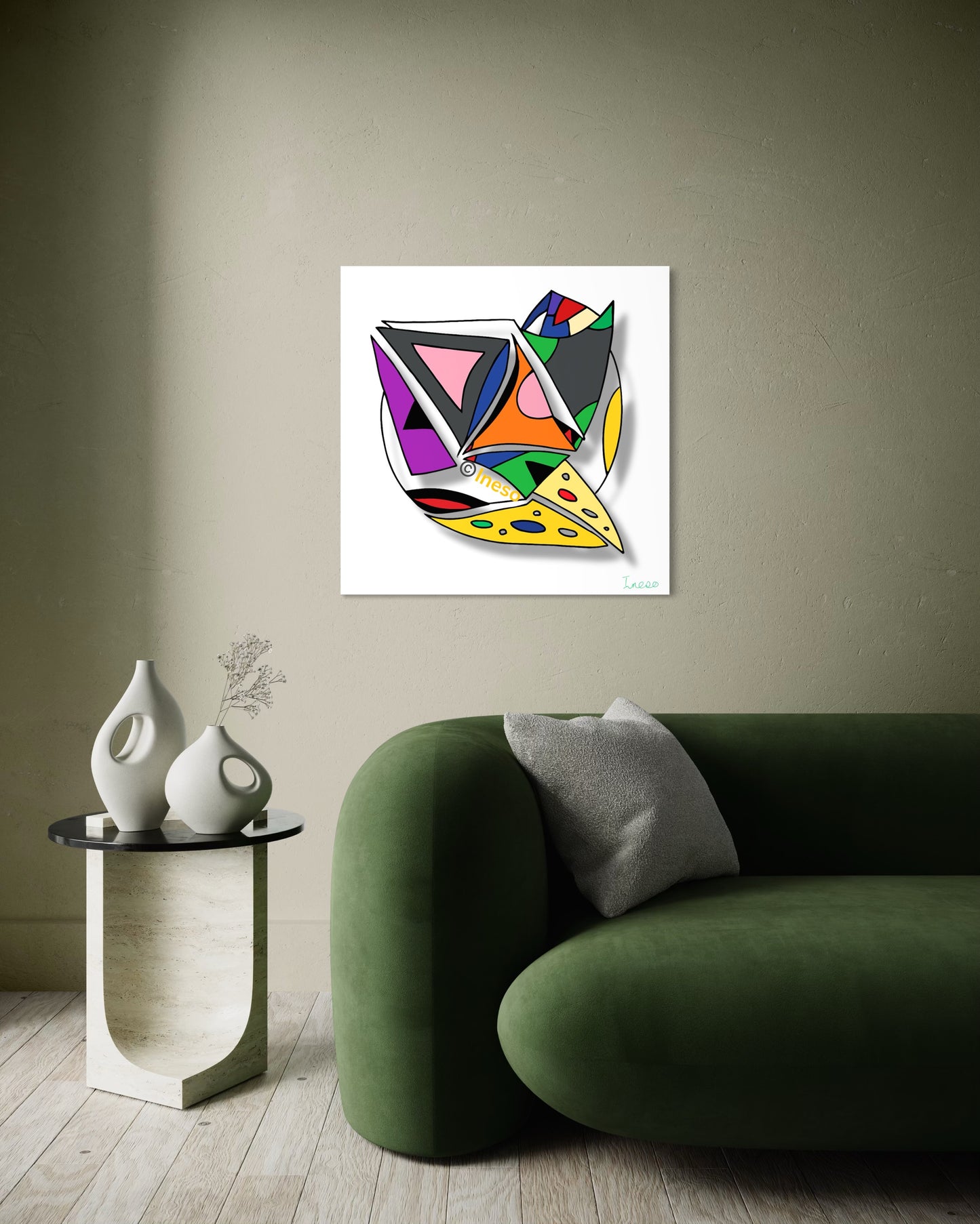 Top Bird, 40 x 40cm, 2017 (2 Variants)