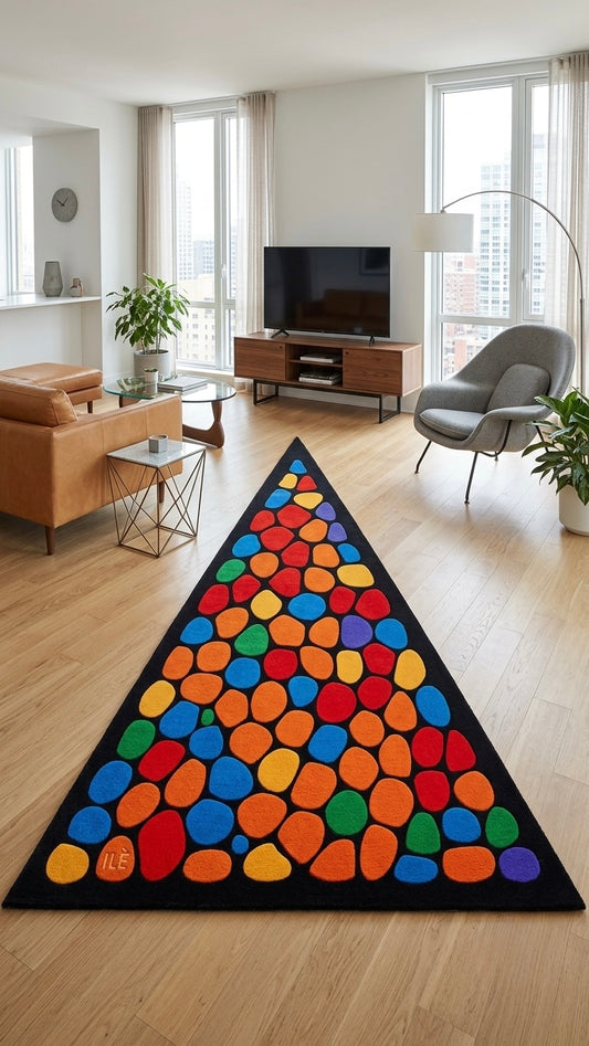 Rug: A Long Road, 140 x 95cm