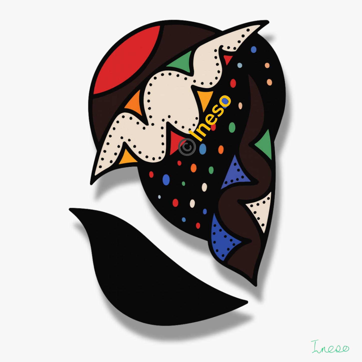 Traditional, 40 x 40cm, 2022 (2 Variants)