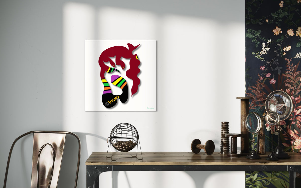 Eko Creatures, 40 x 40, 2018 (4 Variants)