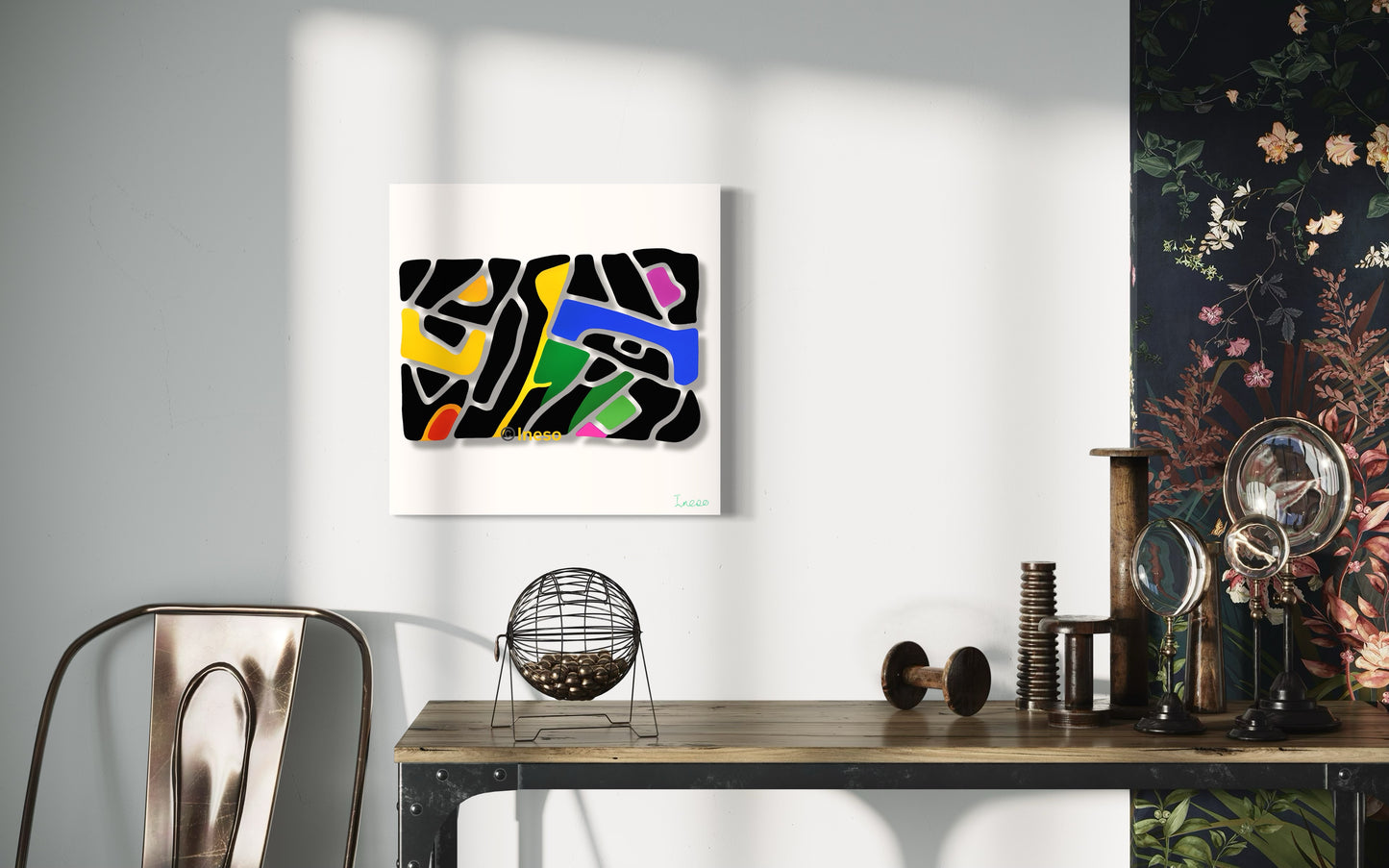 A Paradox, 40 x 40cm, 2023
