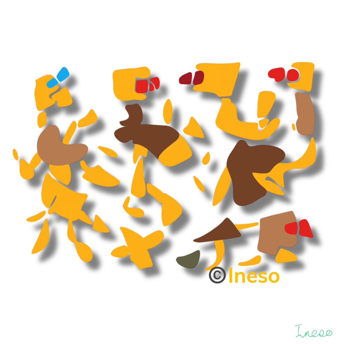 Where's Little Timmy, 40 x 40cm 2022 (3 Variants)