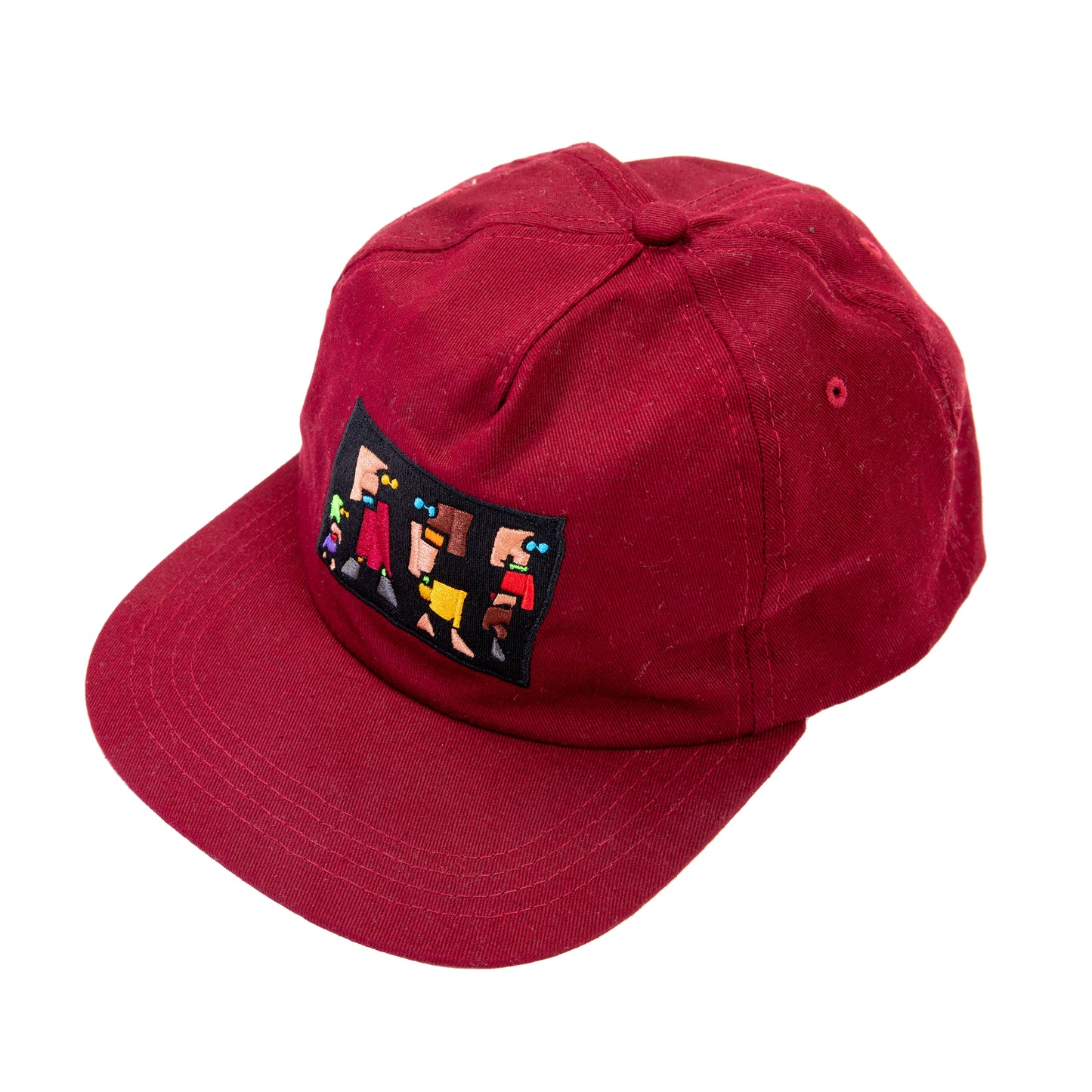 “Family Of Four” - 5 Panel Corduroy Snap Back Cap