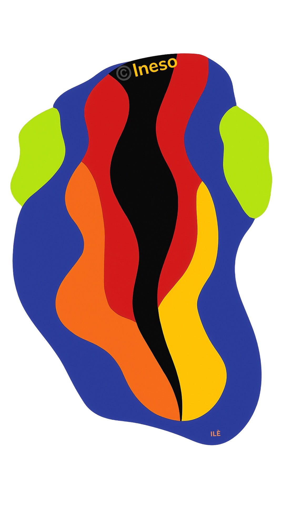 Rug: Lava Man, 150 x 95cm