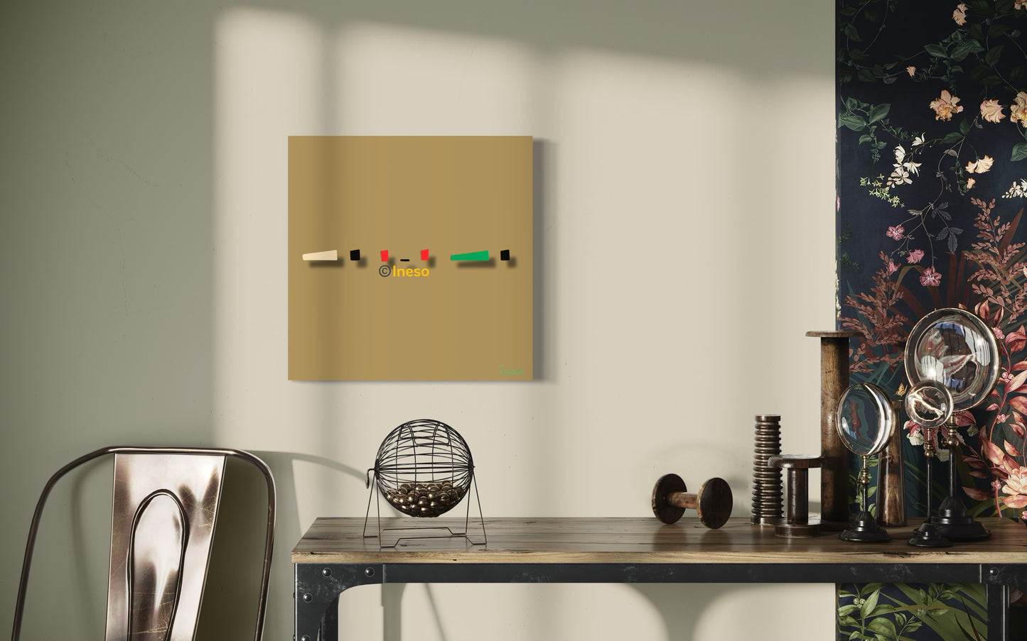 A Sequence Of Events, 40 x 40cm, 2025