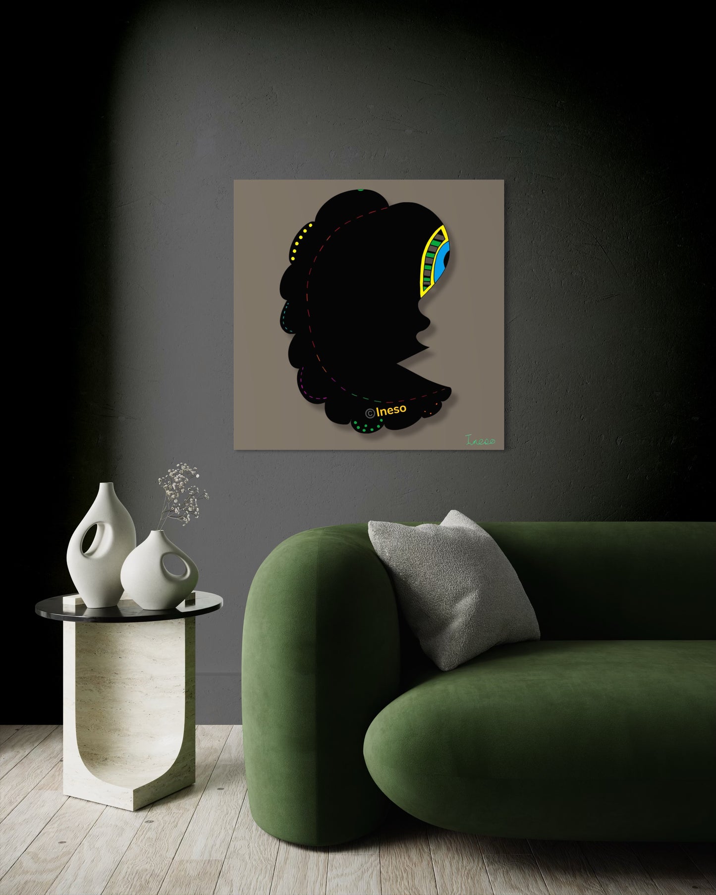 Black Beauty, 40 x 40cm 2017 (3 Variants)