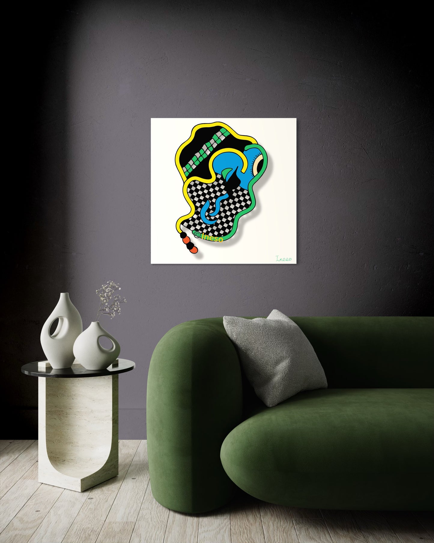 Mistress, 40 x 40cm, 2017