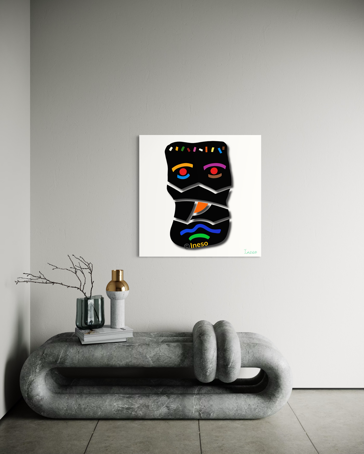 Waiting For Destiny, 40 x 40cm, 2018