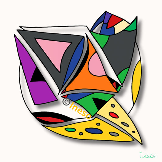 Head Bird, 40 x 40cm, 2017