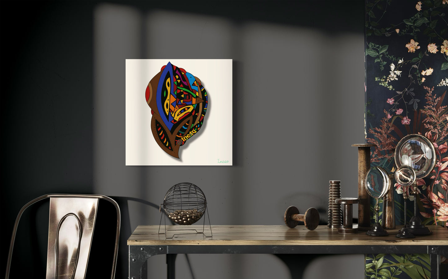 Ornament, 40 x 40cm, 2022