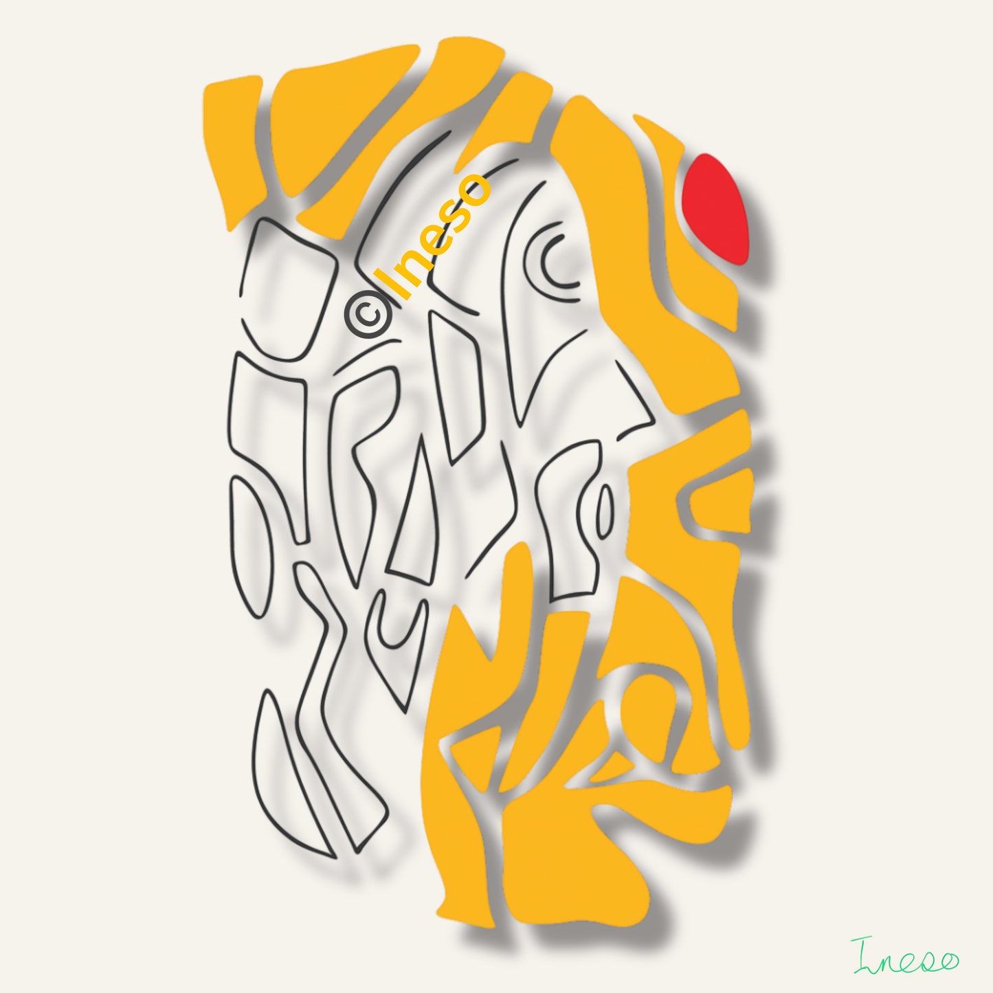 The Art Of Incompletion, 40 x 40cm, 2023 (2 Variants)