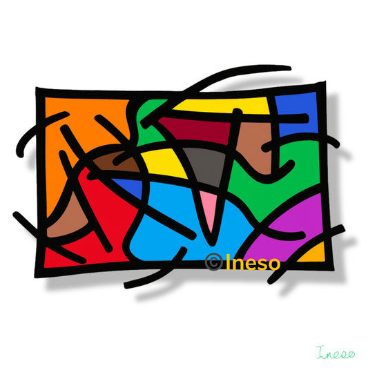 Broken But Functional, 40 x 40cm, 2022