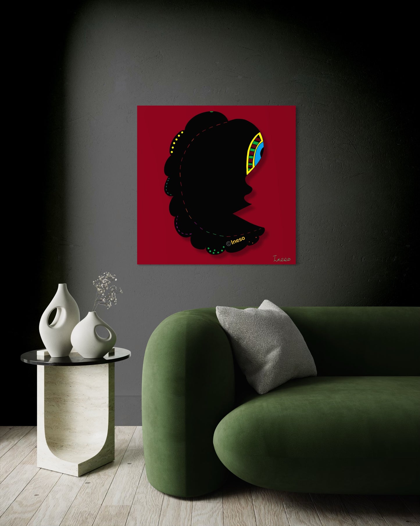 Black Beauty, 40 x 40cm 2017 (3 Variants)