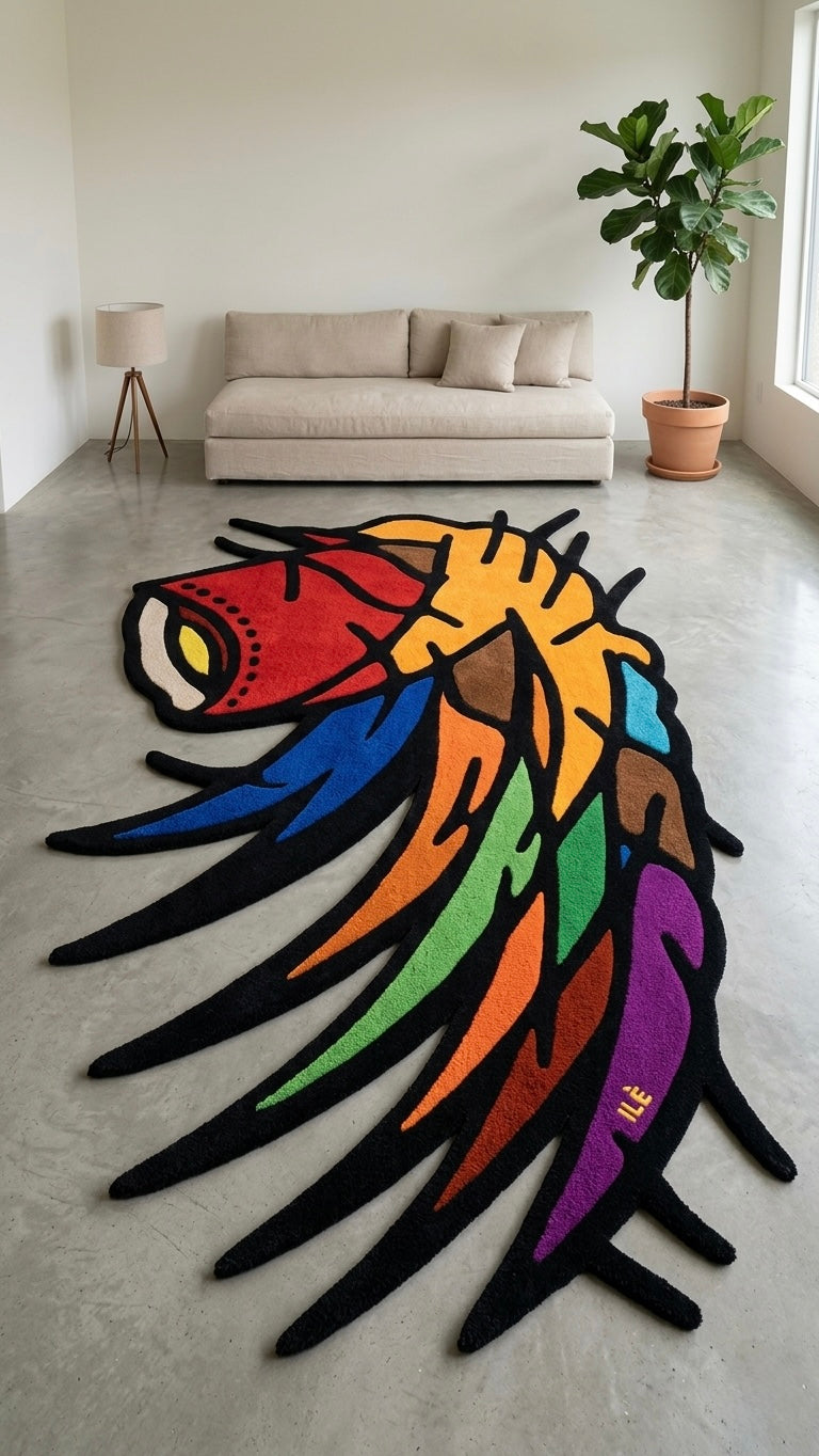 Rug: What A Claw, 150 x 85cm