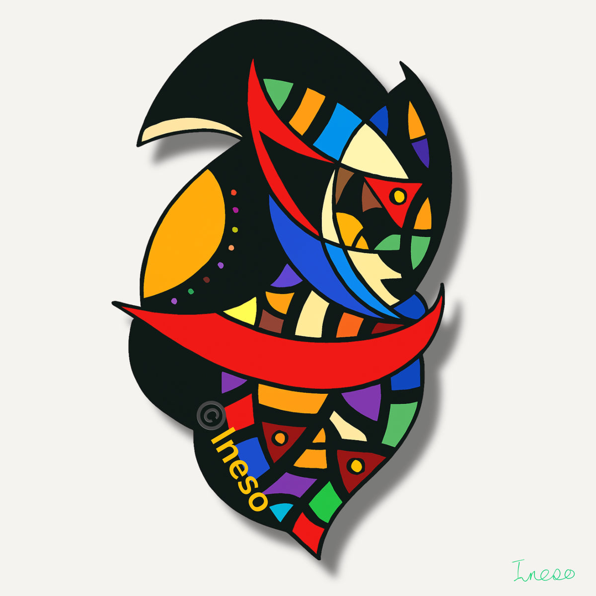 Everybody’s Friend, 40 x 40cm, 2022 (2 Variants)